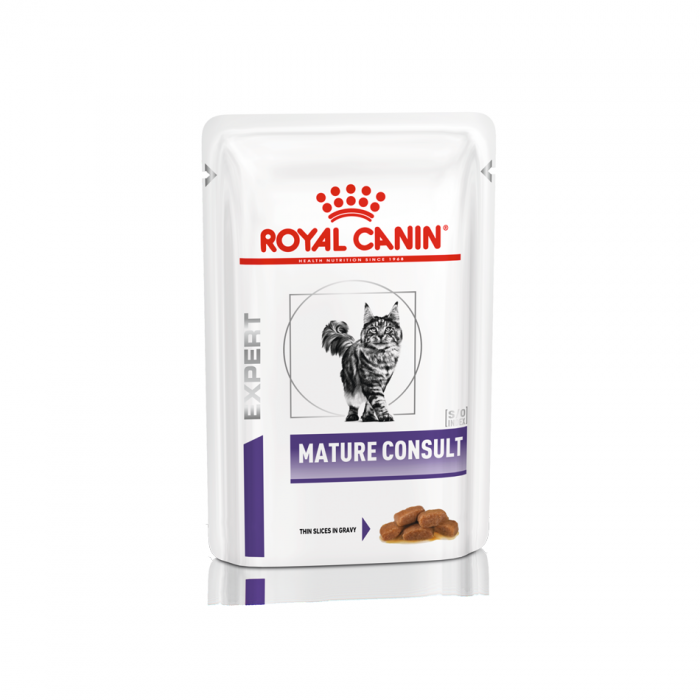 ROYAL CANIN Mature Consult Wet Senior Cat Food 48x85g Pch