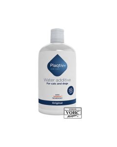 Plaqtiv+ Oralcare Water Additive Original 500ml For Cats & Dogs