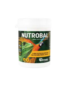 Nutrobal 250gm Multivitamin/Mineral Support For Reptiles & Birds