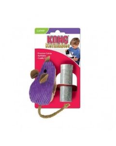 Kong Cat Refillable Corduroy Mouse NM43E