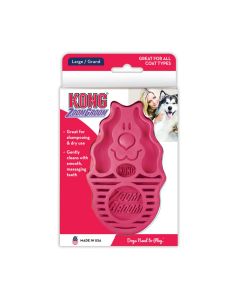 Zoom Groom Dog Soft Pink Kong