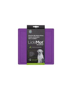 LickiMat Soother Dog Purple