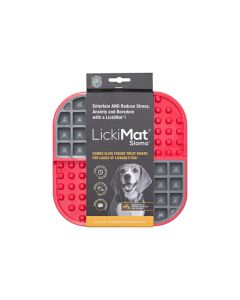 Lickimat Slomo Dog Red