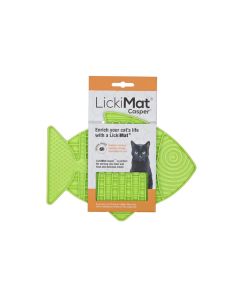 Lickimat Casper Cat Green