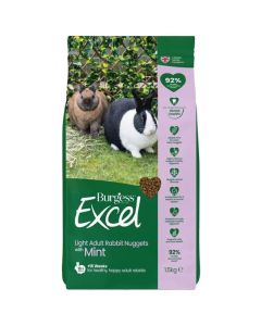 Burgess Excel Light Adult Rabbit Nuggets 1.5kg