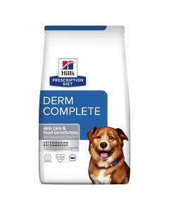 Hills Prescription Diet Derm Complete Dry Dog Food 1.5kg 605869