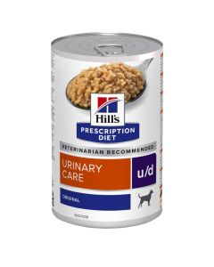 Hills Prescription Diet u/d Urinary Care Wet Dog Food 12x370gm 607712