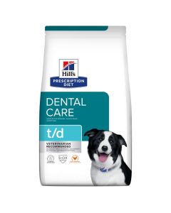 Hills Prescription Diet t/d Dental Care Dry Dog Food 4kg 606383