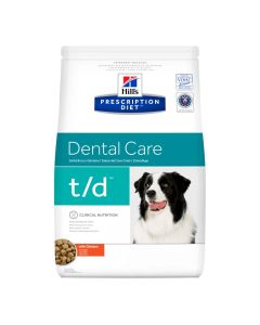 Hills Prescription Diet t/d Dental Care Dry Dog Food 10kg 606382