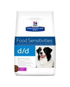 Hills Prescription Diet d/d Food Sensitivities Duck & Rice Dry Dog Food 12kg 605855