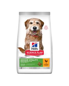 Hills Science Plan Mature Adult Small/Mini Senior Vitality Dry Dog Food 1.5kg 605267