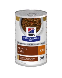 Hills Prescription Diet k/d Kidney Care Stew With Chicken Wet Dog Food 12x354g 605675