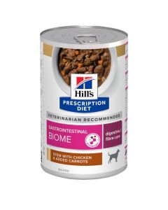 Hills Prescription Diet Gastrointestinal Biome Stew With Chicken Wet Dog Food 12x354g 605650