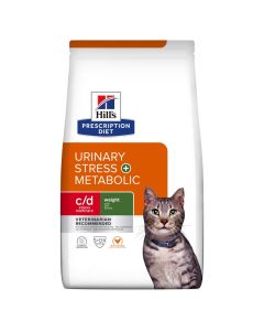 Hills Prescription Diet Feline c/d Urinary Stress + Metabolic 3kg 605983