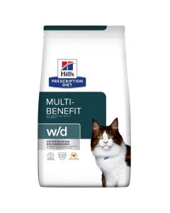 Hills Prescription Diet Feline w/d 3kg 605849