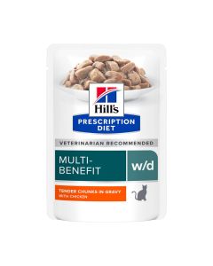 Hills Prescription Diet Feline w/d 48x85gm 607211