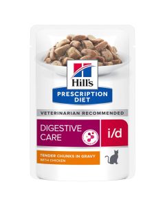 Hills Prescription Diet Feline i/d 4x12x85gm 606404