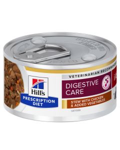 Hills Prescription Diet Feline  i/d Digestive Care Stew Chicken Vegetable 24x82gm 606350