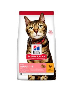 Hills Science Plan Feline Adult Light Chicken 1.5kg 604080