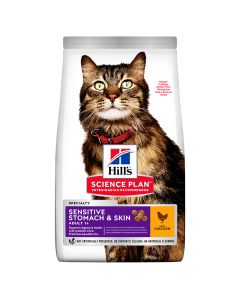 Hills Science Plan Feline Sensitive Skin And Stomach 1.5kg 604072