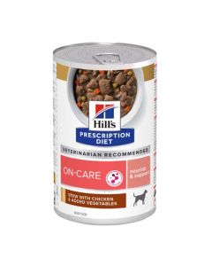 Hills Prescription Diet Canine Pd On-Care Wet Chicken 12x354gm 607584