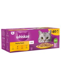 Pedigree Whiskas Poultry Selection 48x85gm