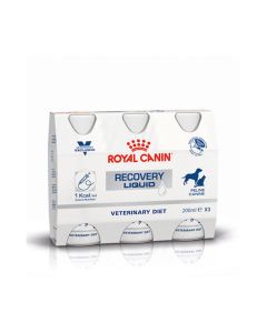 Royal Canin Recovery Liquid Adult Wet Dog&Cat Food 3x200ml