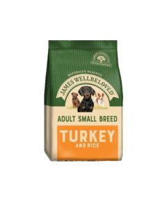 James Wellbeloved Dog Adult Small Breed Turkey & Rice 1.5kg