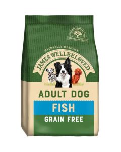 James Wellbeloved Dog Adult Grain Free Fish 1.5kg