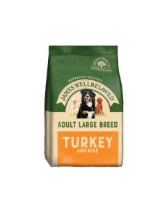 James Wellbeloved Dog Adult Large Breed Turkey & Rice 15kg