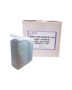 Kennel Liner Absorbable Gel Small 1x100