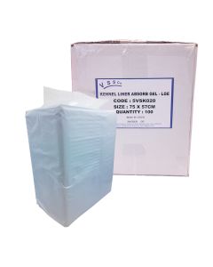 Kennel Liner Absorbable  Gel Large 1x100