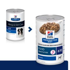 Hills Canine Z/D Food Sensitivities 370g 1x12Tins